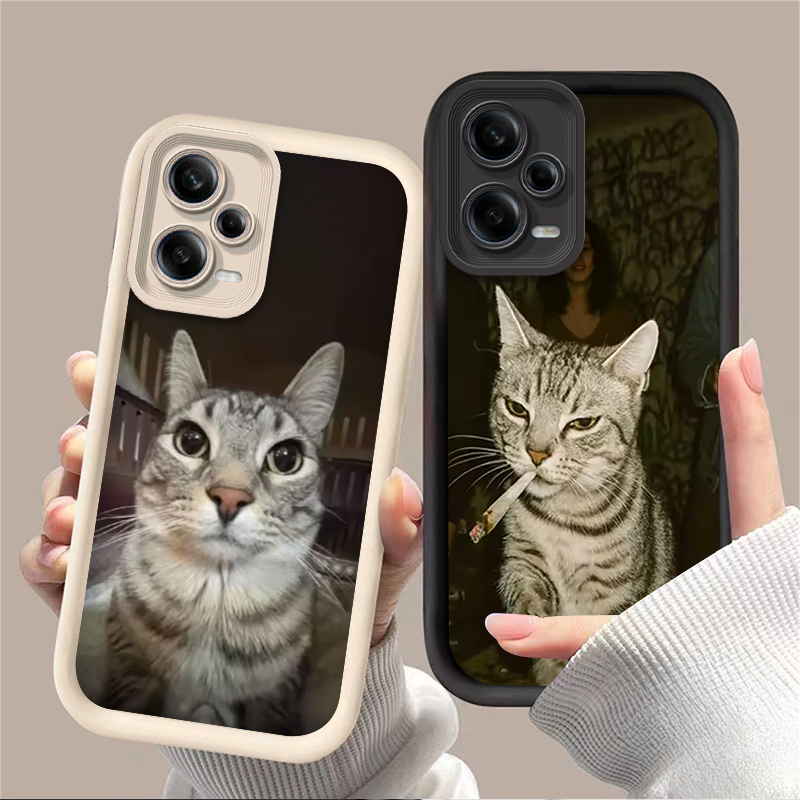 Xiaomi Redmi Note 14 - เคสโทรศัพท์ลายแมวสุดเทรนดี้สำหรับ Xiaomi Redmi Note 14 14S