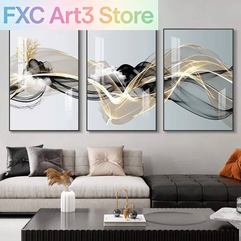 3 ชิ้น/ชุด ภาพพิมพ์ติดผนังแบบไ - Luxury Lifestyle Photography บทวิจารณ์และราคา