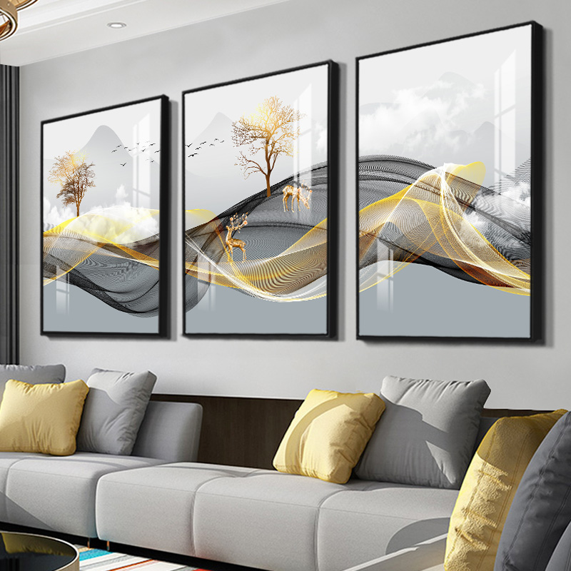 3 ชิ้น/ชุด ภาพพิมพ์ติดผนังแบบไ - Luxury Lifestyle Photography บทวิจารณ์และราคา