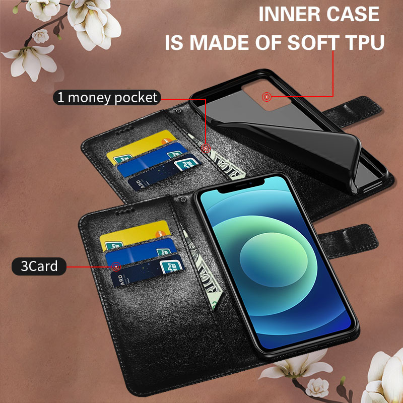 เคสหนังลายจุดสำหรับ Honor X8D  - Leather Card Wallet บทวิจารณ์และราคา