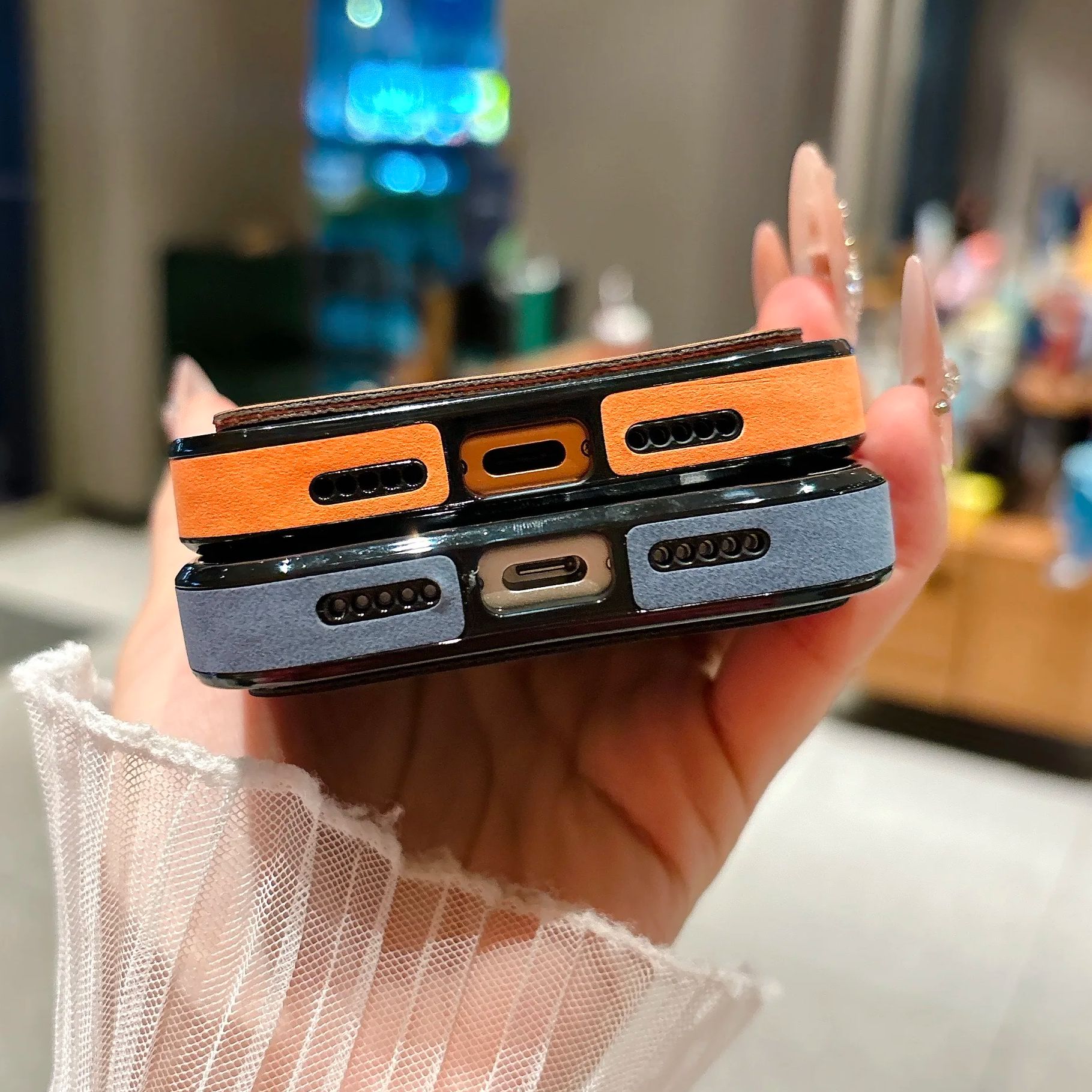 เคสโทรศัพท์หนังกลับแบบมีช่องใส - Leather Card Wallet บทวิจารณ์และราคา