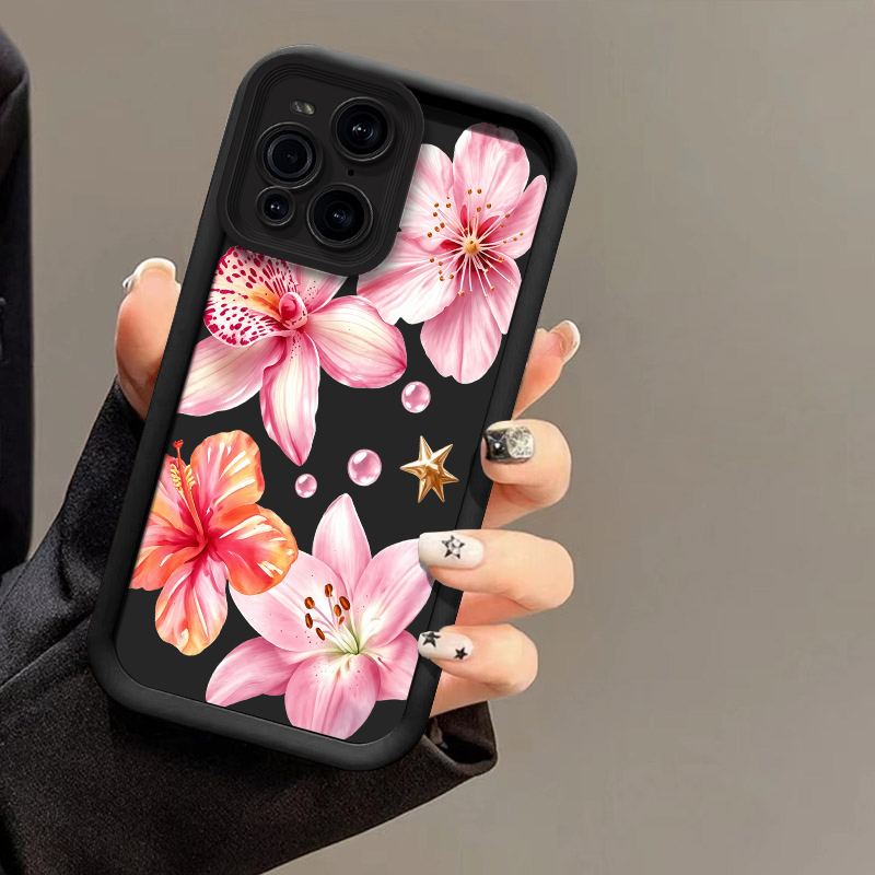 เคสโทรศัพท์ลายดอกลิลลี่สีชมพู  - Oppo Find X8 บทวิจารณ์และราคา